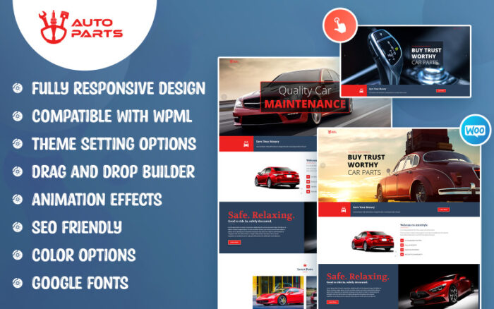 Auto Parts Store WooCommerce Theme