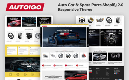 Autoigo - Automotive Car & Spare Parts Auto Tool Multipurpose Shopify 2.0 Responsive Theme Shopify Theme