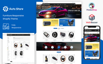 AutoStore - Auto Parts and Equipments PrestaShop Theme