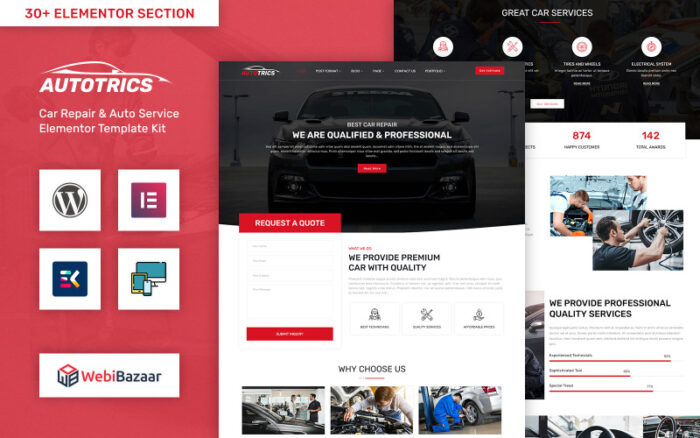 Autotrics - Automobile & Car Accessories Shop WordPress Theme