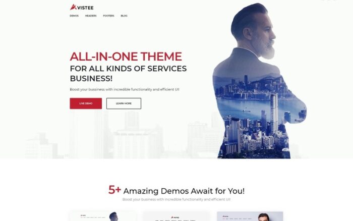 Avistee Business Consulting WordPress Theme