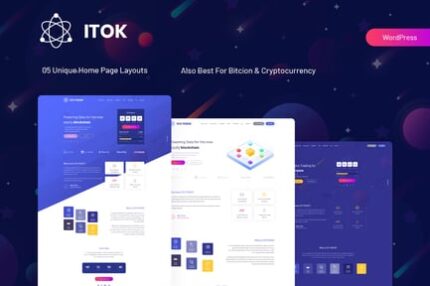 ITok - ICO and Cryptocurrency WordPress Theme