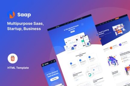 Saap - Saas & Software HTML Template