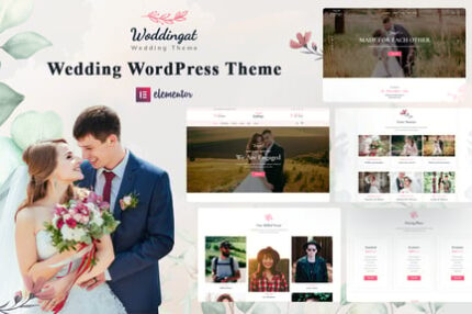 Woddingat - Wedding WordPress Theme