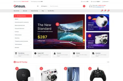 Onsus - Electronics E-commerce WordPress Theme