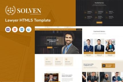 Solven - Lawyer HTML5 Template