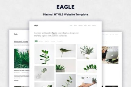 Eagle - Minimal HTML5 Template