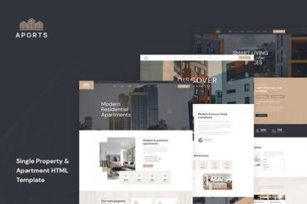 Aports - Single Property HTML Template