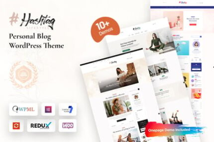 Hashtag - Personal Blog WordPress Theme