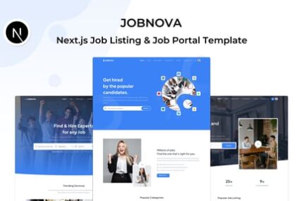 Jobnova - Next Js Job Listing Template