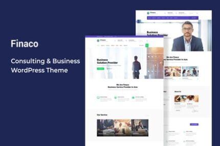 Finaco - Consulting & Business WordPress Theme