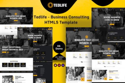 Tedlife - Business Consulting HTML5 Template