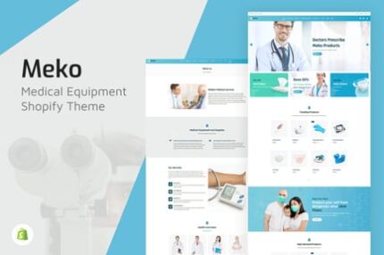 Meko - Medical Store Shopify Theme