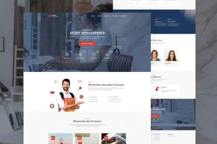 Educa | Landing Page Template