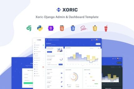 Xoric - Django Admin & Dashboard Template