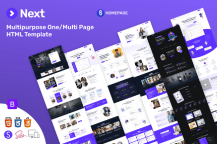 Next - Multi-Purpose HTML Template