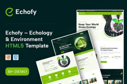 Environment, Ecology & Solar Energy HTML5 Template