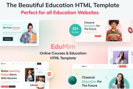 Edumim - Online Education HTML Template