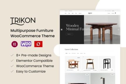 Trikon - Multipurpose Furniture WooCommerce Theme