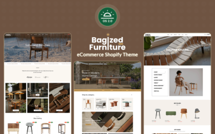 Bagized - Furniture & Home Decor Store Shopify 2.0 Theme Shopify Theme