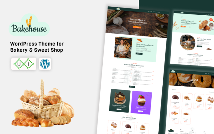 Bakehouse - Food Bakery , Pastry & Sweets Shop WordPress Theme