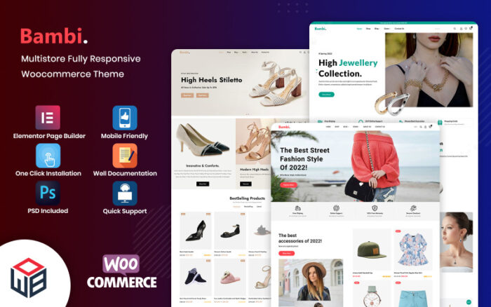 Bambi - Modern Fashion & Apparel WooCommerce Theme