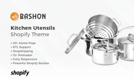 Bashon - Kitchen Utensils Shopify Theme