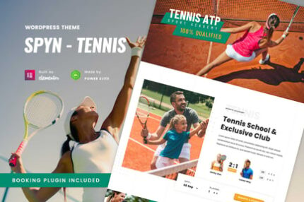 Tennis Club WordPress Theme