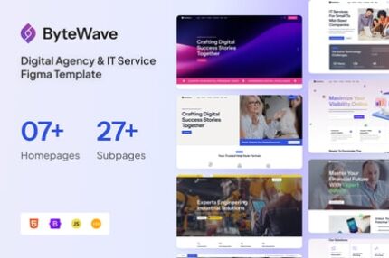 ByteWave - Digital Agency & IT HTML Template