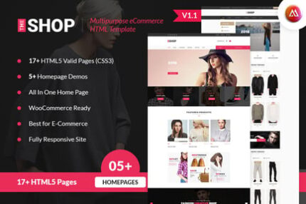 The Shop | Multipurpose e-commerce HTML Template