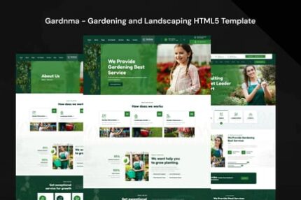 Gardnma - Gardening and Landscaping HTML5 Template