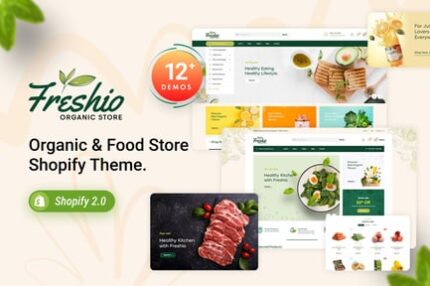 Freshio - Organic & Food Store Shopify Theme