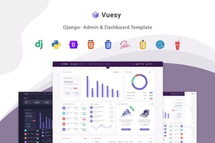 Vuesy - HTML & Django Admin Dashboard Template