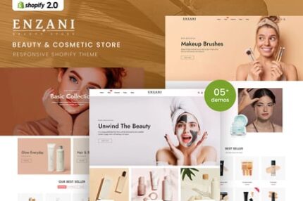 Enzani - Beauty & Cosmetics Shopify 2.0 Theme