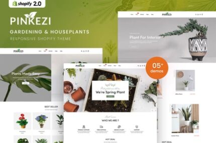 Pinkezi - Gardening & Houseplants Shopify Theme