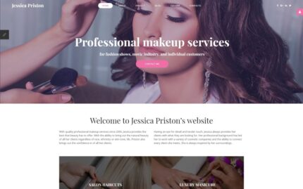 Beauty Responsive Joomla Template