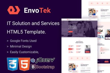 EnvoTek - IT Solution and Services HTML5 Template