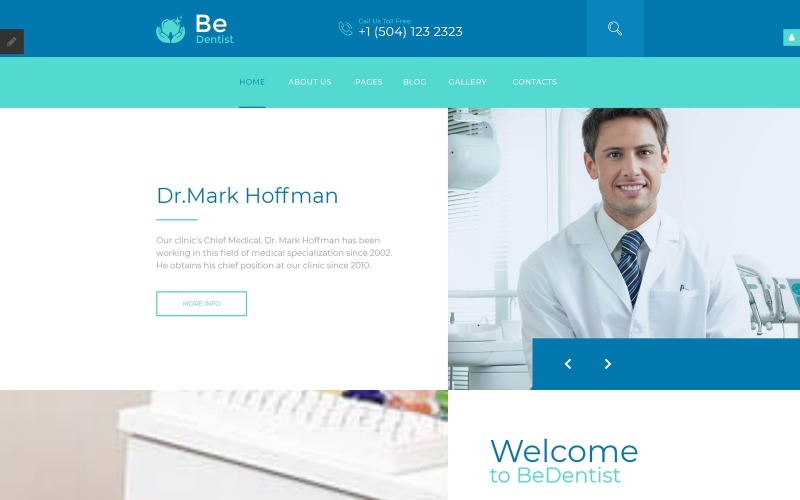 BeDentist - Dental Clinic Joomla Template