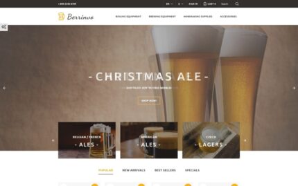 Berrinvo - Brewery Responsive PrestaShop Theme