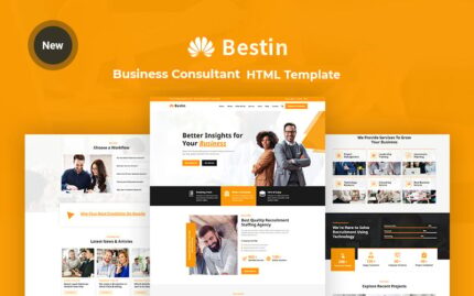 Bestin - Business and Consultant Responsive Website Template