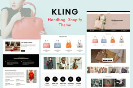 Kling - Bags, shoes Fashion Store Shopify Theme