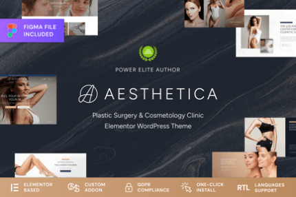 Aesthetica - Beauty Clinic WordPress Theme