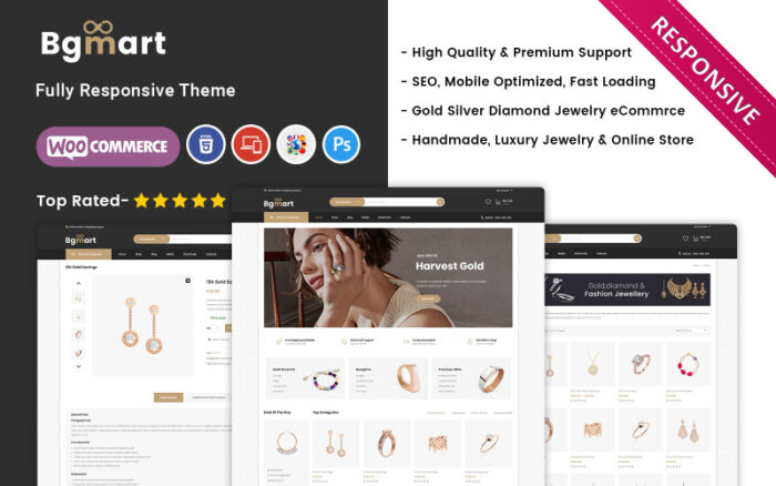 Bgmart - Jewelry And Accessories Responsive Woocommerce Theme WooCommerce Theme