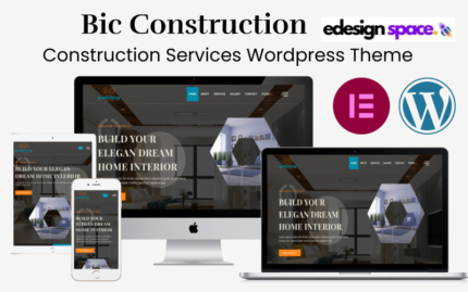 Bic Construction - Construction Services WordPress Theme