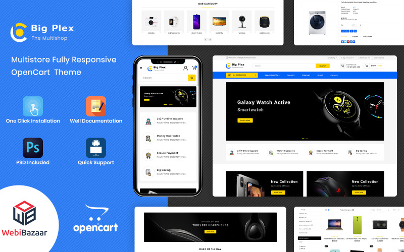 Big Plex - Multipurpose Responsive OpenCart Template