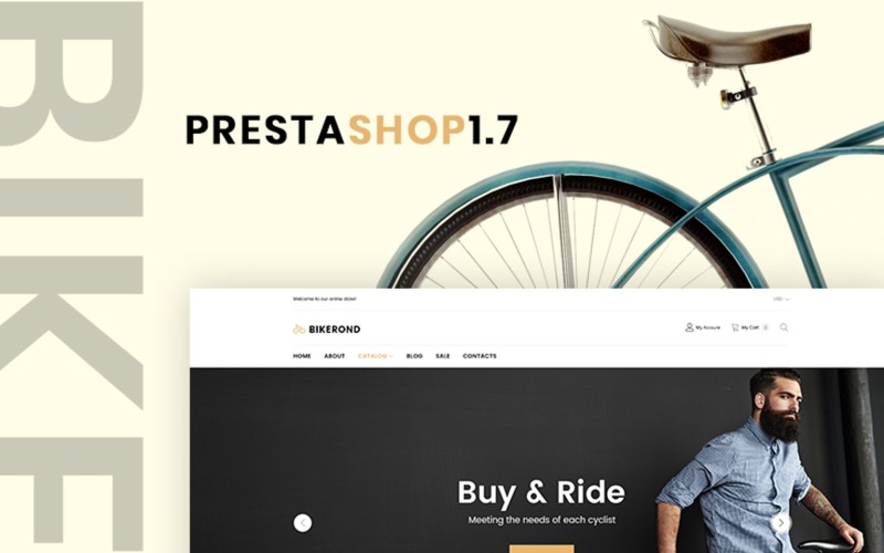 BikeRond - Bike Shop PrestaShop Theme