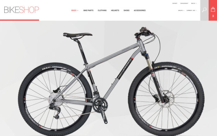 BikeShop PrestaShop Theme