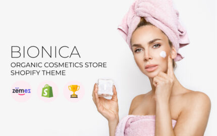 Bionika - Organic Cosmetics Store Shopify Theme