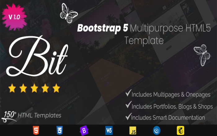 Bit - Multipurpose Business Services HTML Website Template