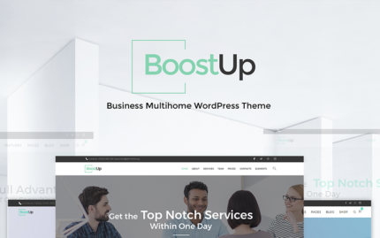 BoostUp Business Consulting WordPress Theme